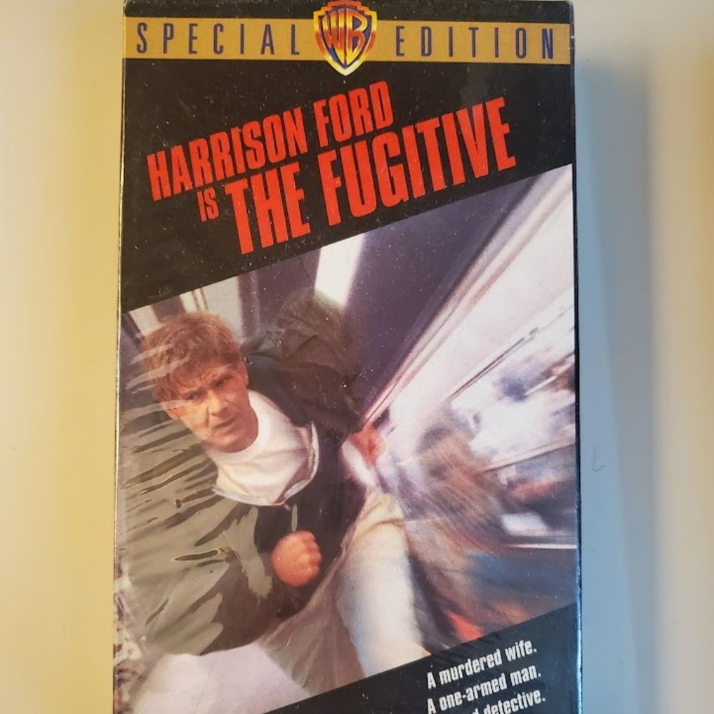 The Fugitive (VHS 1994) Harrison Ford - Good Condition